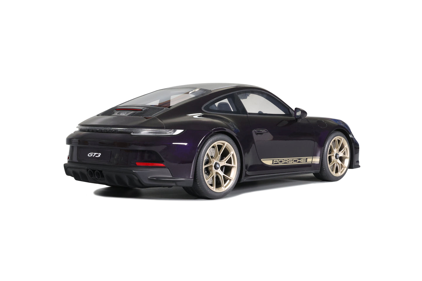 GT Spirit 2021 Porsche 911 992 GT3 Touring Viola Metallic Purple 1:12