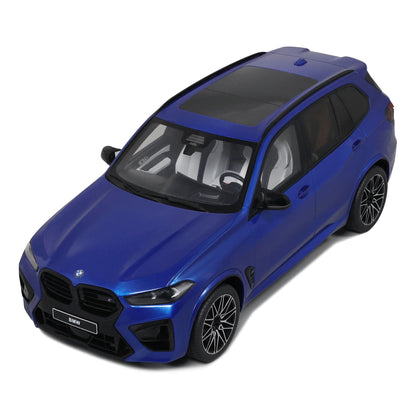 GT Spirit 2023 BMW X5M (G05) Competition Marina Bay Blue Metallic 1:18