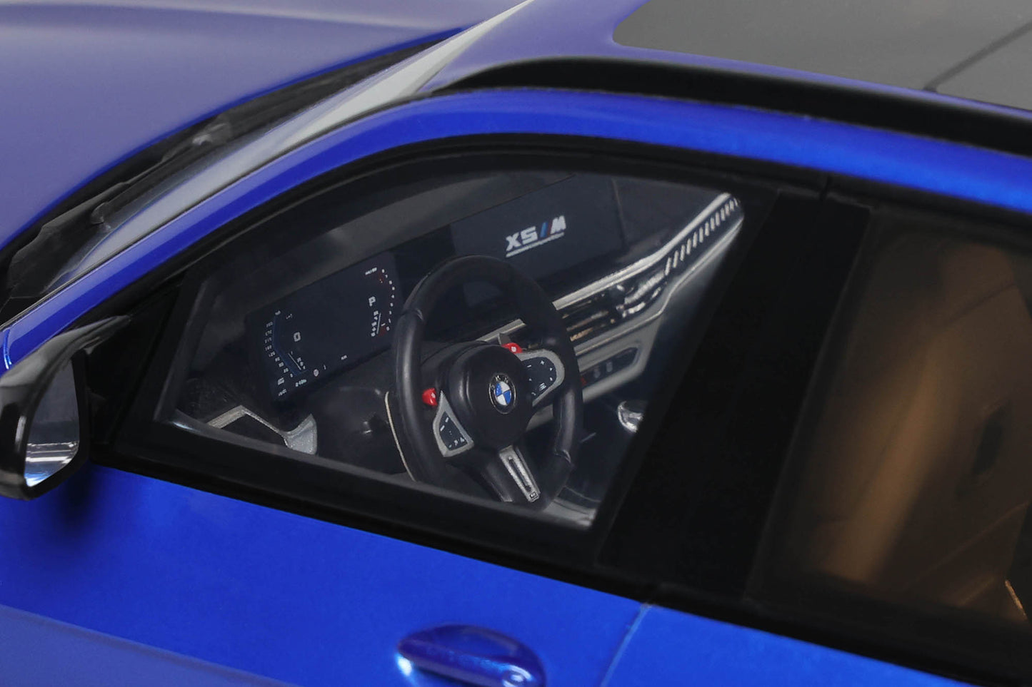 GT Spirit 2023 BMW X5M (G05) Competition Marina Bay Blue Metallic 1:18