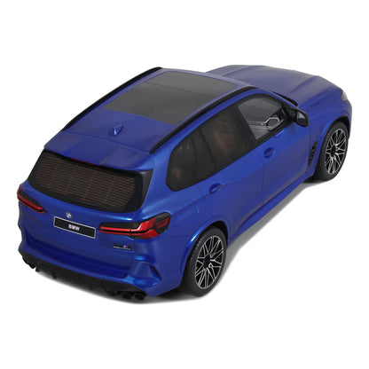 GT Spirit 2023 BMW X5M (G05) Competition Marina Bay Blue Metallic 1:18