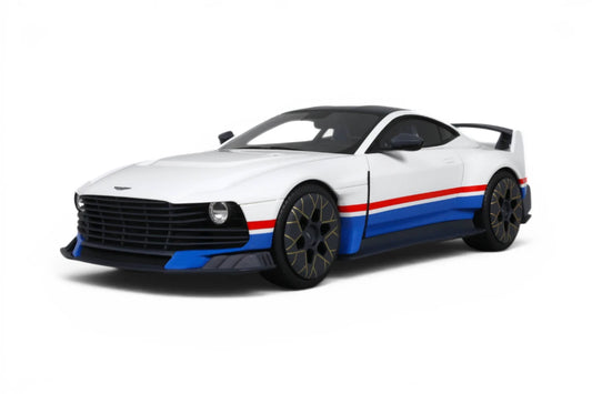 GT Spirit 2024 Aston Martin Valiant V12 Zenith White, Blue 1:18
