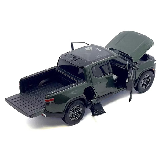 Maisto 2025 Rivian R1T Pickup Truck Green 1:18