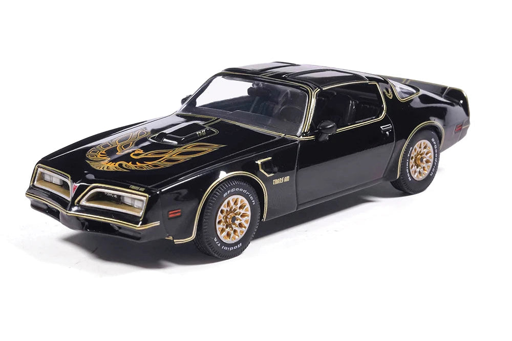 Ixo 1977 Pontiac Firebird Trans-Am Smokey & the Bandit Starlight Black & Gold 1:43