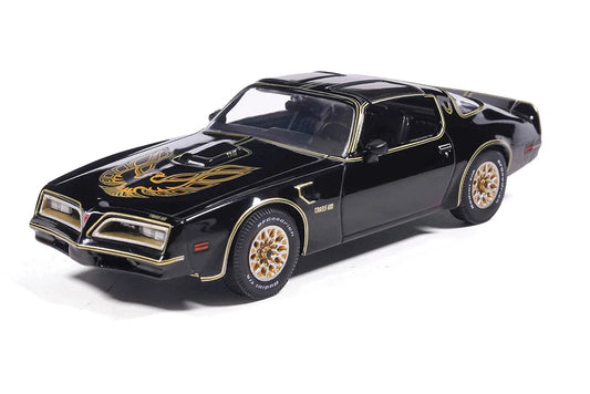 Ixo 1977 Pontiac Firebird Trans-Am Smokey & the Bandit Starlight Black & Gold 1:43