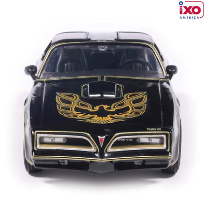 Ixo 1977 Pontiac Firebird Trans-Am Smokey & the Bandit Starlight Black & Gold 1:43