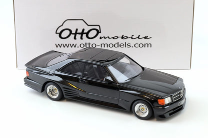 Otto 1992 Mercedes-Benz 560 SEC (W126) Koenig Specials Coupe Black 1:18