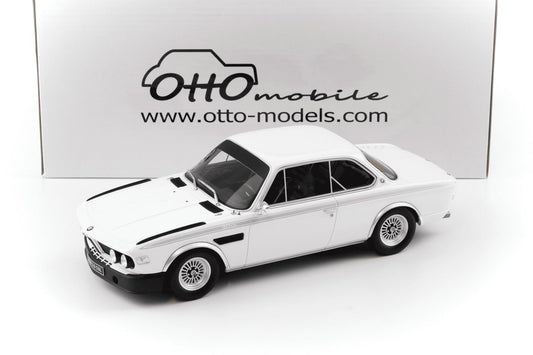 Otto 1972 BMW 3.0 (E9) CSL Chamonix White 1:18