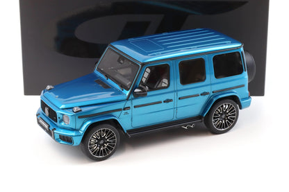 GT Spirit 2024 Mercedes Benz G63 AMG (W463) Hyper Blue Magno 1:18