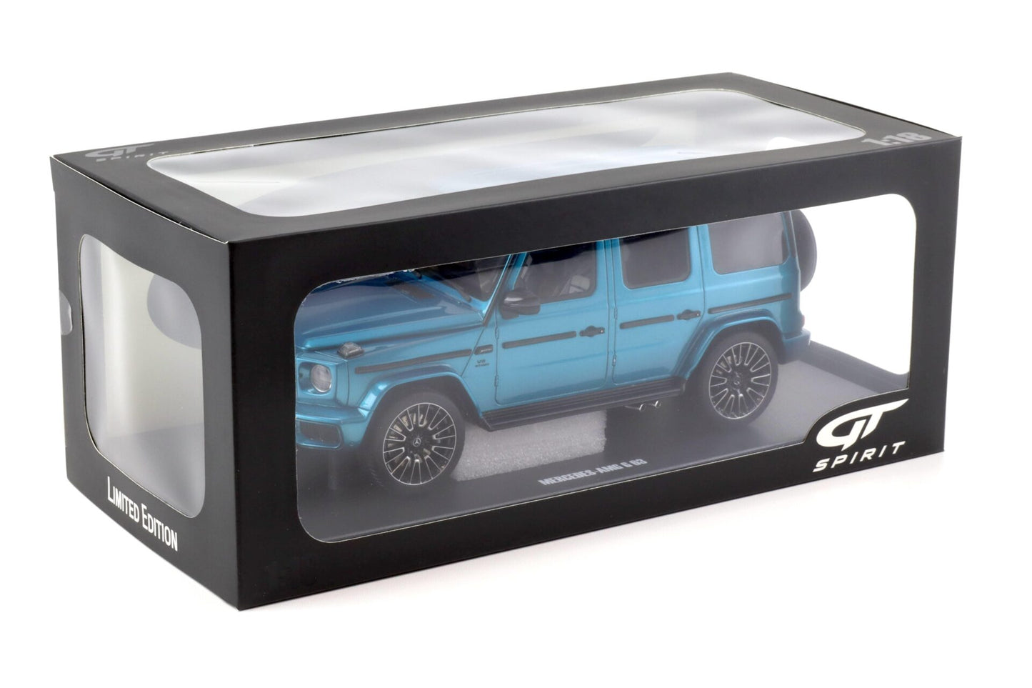 GT Spirit 2024 Mercedes Benz G63 AMG (W463) Hyper Blue Magno 1:18