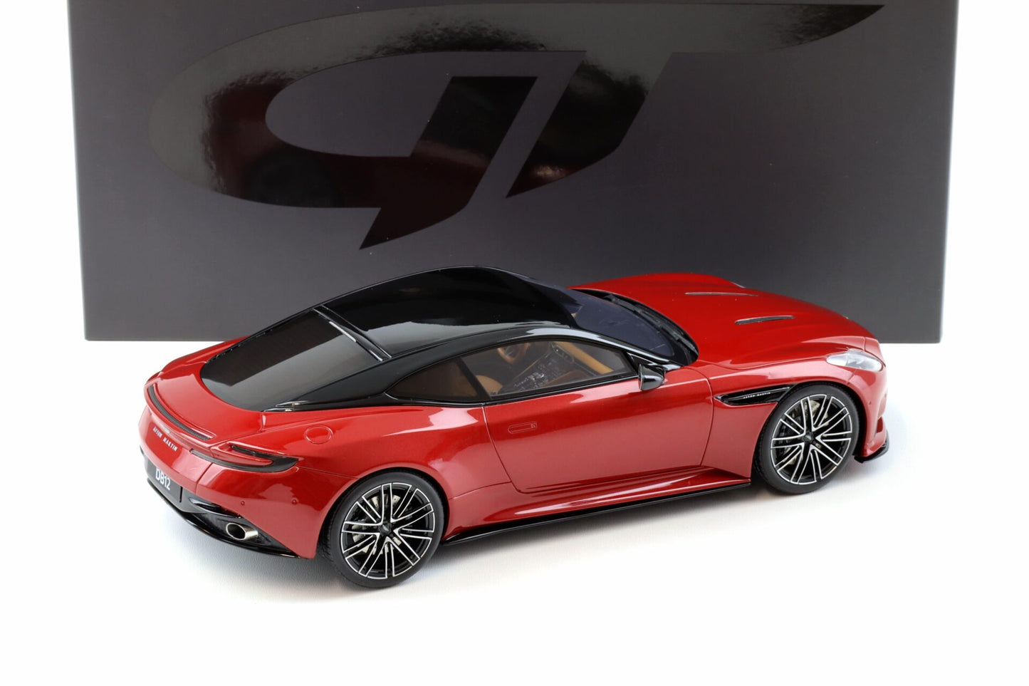 GT Spirit 2023 Aston Martin DB12 Hyper Red 1:18