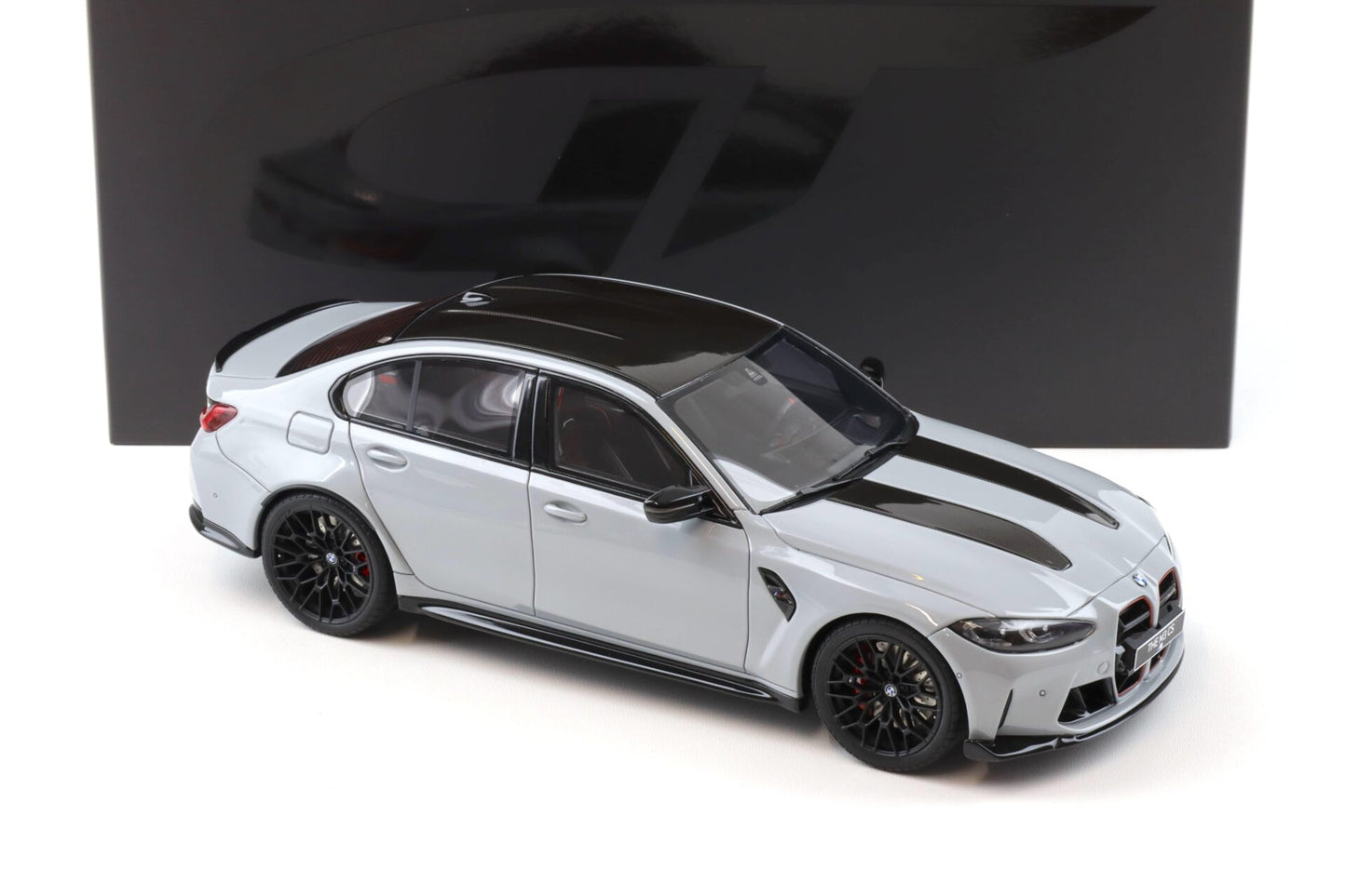 GT Spirit 2024 BMW G80 M3 CS M Brooklyn Grey Metallic 1:18