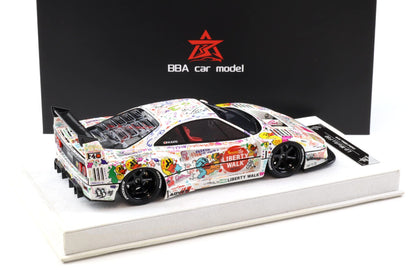 BBA Model Ferrari F40 LBWK LB-Works Special Livery White 1:18