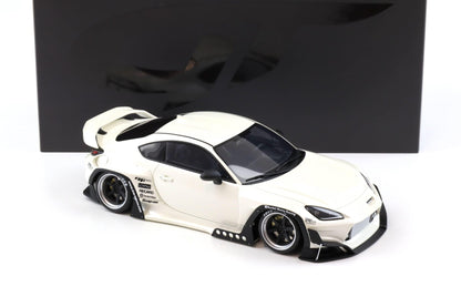 GT Spirit 2023 Toyota GR86 Pandem Crystal White 1:18