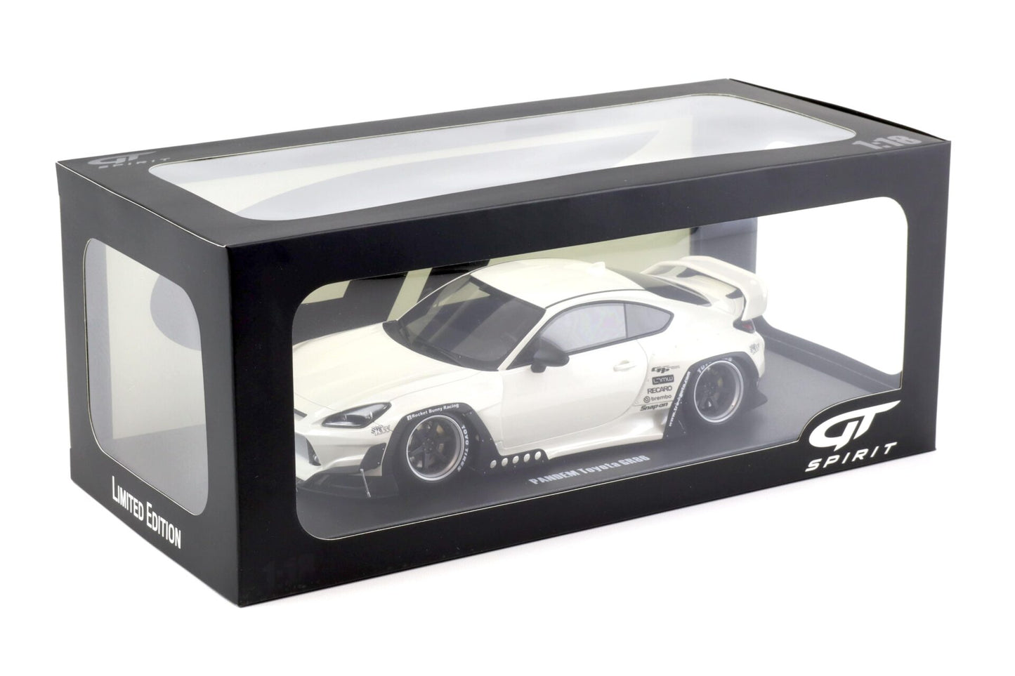 GT Spirit 2023 Toyota GR86 Pandem Crystal White 1:18