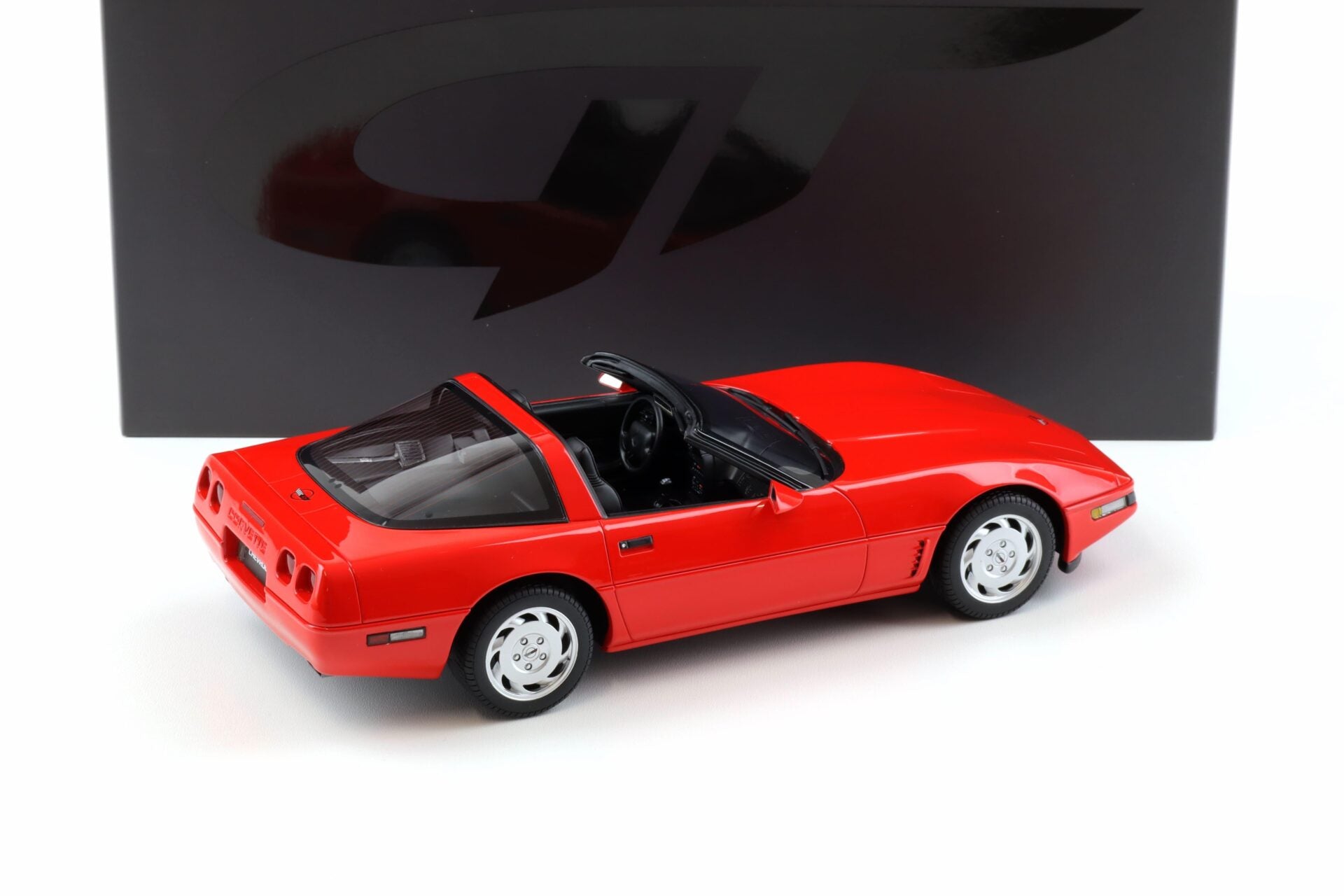 GT Spirit 1995 Chevy Corvette C4 Torch Red 1:18 – STM Diecast