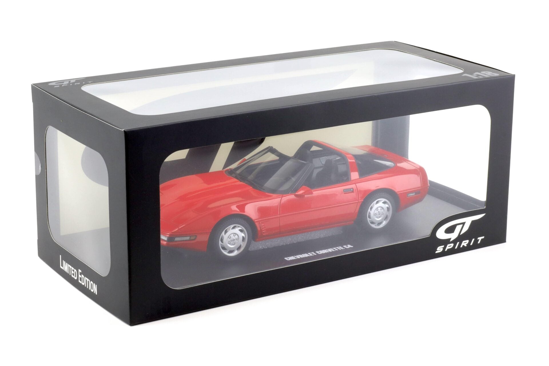 GT Spirit 1995 Chevy Corvette C4 Torch Red 1:18 – STM Diecast