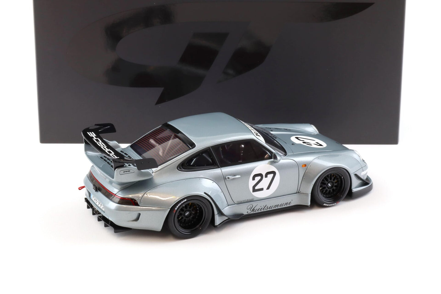 GT Spirit 2024 Porsche 911 993 RWB Yuiitsumuni Silver 1:18