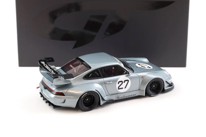 GT Spirit 2024 Porsche 911 993 RWB Yuiitsumuni Silver 1:18