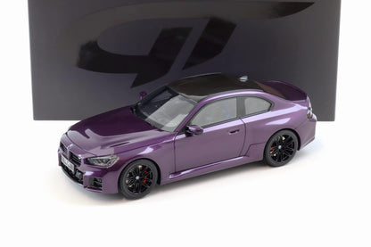 GT Spirit 2023 BMW M2 (G87) Coupe Twilight Purple Metallic 1:18