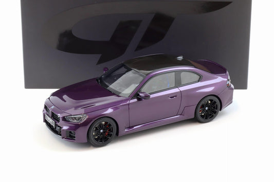 GT Spirit 2023 BMW M2 (G87) Coupe Twilight Purple Metallic 1:18