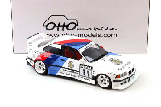 Otto 2024 BMW E36 M3 Khyzyl Saleem Kamiwaza DTM 1995 Alpine White 1:18