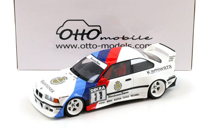 Otto 2024 BMW E36 M3 Khyzyl Saleem Kamiwaza DTM 1995 Alpine White 1:18