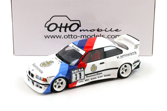 Otto 2024 BMW E36 M3 Khyzyl Saleem Kamiwaza DTM 1995 Alpine White 1:18