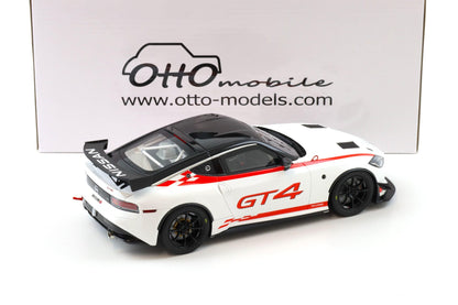 Otto 2022 Nissan 400 Z GT4 White w/ Red Trim 1:18