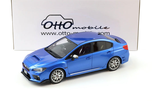 Otto 2015 Subaru Impreza WRX STi S207 WR Blue Pearl Metallic 1:18