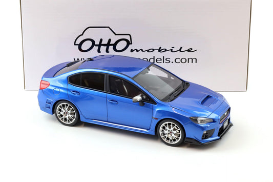 Otto 2015 Subaru Impreza WRX STi S207 WR Blue Pearl Metallic 1:18