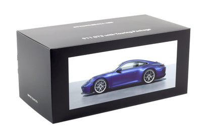 Norev 2025 Porsche 911 (992.2) GT3 Touring Enzian Blue Metallic 1:18 DEALER EDITION