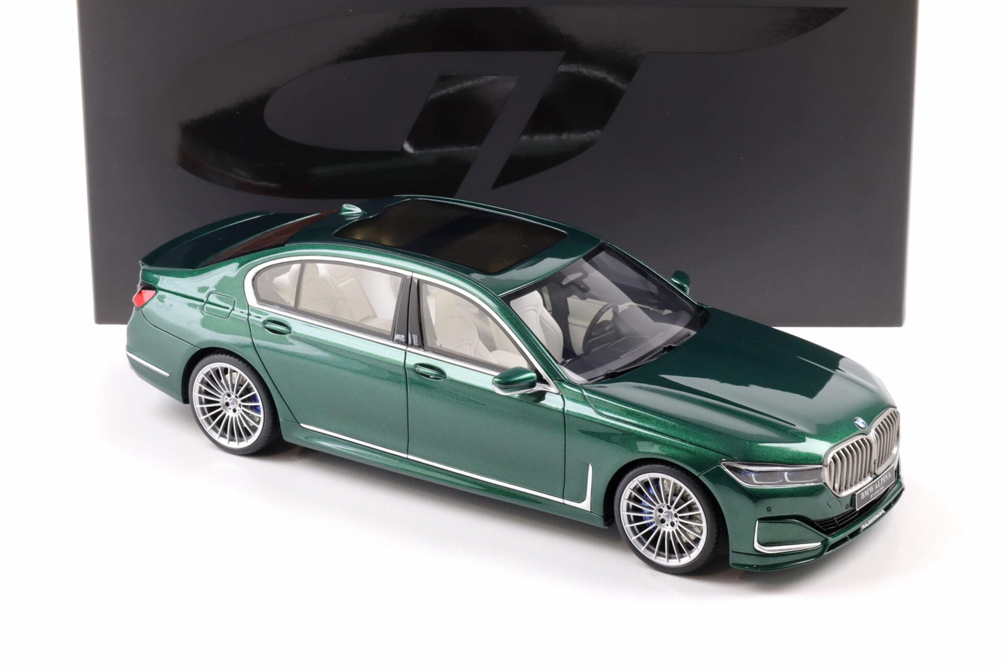 GT Spirit 2023 Alpina B7 (G12) Sedan 7 Series Green Metallic 1:18