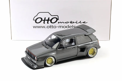 Otto 2021 Volkswagen Golf MK II GTi Khyzyl Saleem Ascot Grey Metallic 1:18