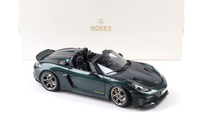 Norev 2023 Porsche 718 Spyder RS w/ Weissach Package Forest Green 1:18