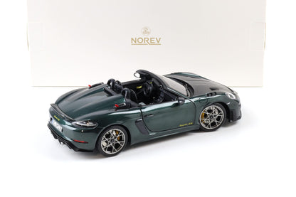 Norev 2023 Porsche 718 Spyder RS w/ Weissach Package Forest Green 1:18