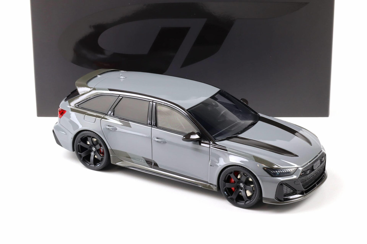 GT Spirit 2024 Audi RS6 Avant GT C8 Grey 1:18
