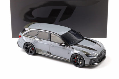 GT Spirit 2024 Audi RS6 Avant GT C8 Grey 1:18