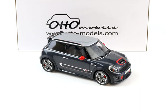 Otto 2012 Mini Cooper JCW GP2 R56 John Cooper Works Thunder Grey Metallic 1:18