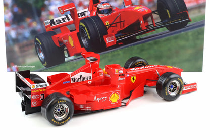 Werk83 Ferrari F1 F300 #3 w/ Tower Wings 2nd Imola GP 1998 1:12