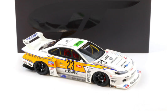 GT Spirit 2021 Nissan Silvia S15 LB Super Silhouette #23 LBWK White 1:18 *Defect*