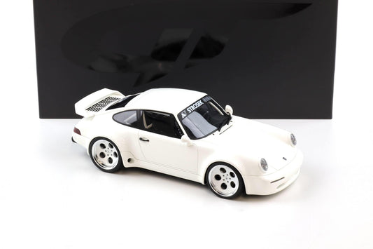 GT Spirit Porsche 911 993 Carrera Strosek Giga 2024 White 1:18