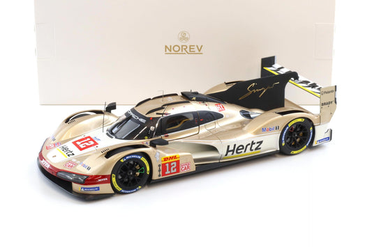 Norev Porsche 963 #38 Hertz Team Jota Lone Star IMSA 2024 Spa 6Hrs Winner Gold 1:18
