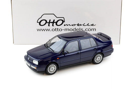 Otto 1996 Volkswagen Vento (Jetta) VR6 MK III Mystic Blue Pearl 1:18