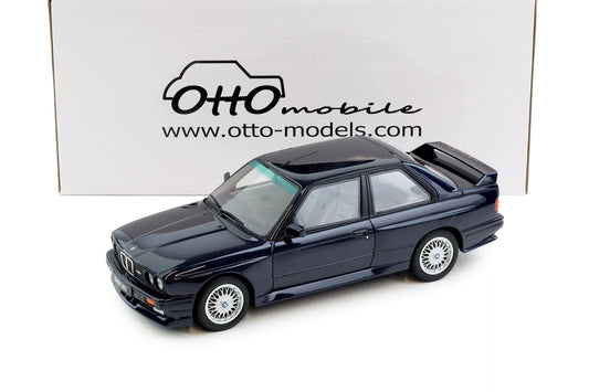 Otto 1988 BMW M3 E30 Europameister Macau Blue Metallic 1:18