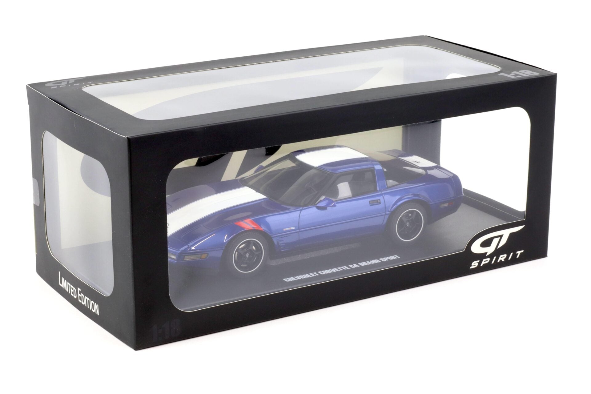 GT Spirit 1996 Chevy Corvette C4 Grand Sport Blue 1:18 – STM Diecast
