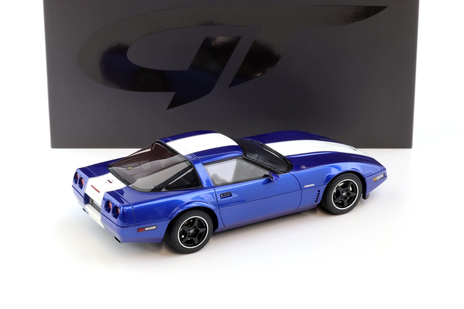 GT Spirit 1996 Chevy Corvette C4 Grand Sport Blue 1:18 – STM Diecast