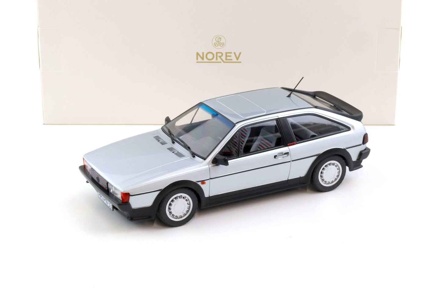Norev 1988 Volkswagen Scirocco 2 GTX 16V Silver 1:18