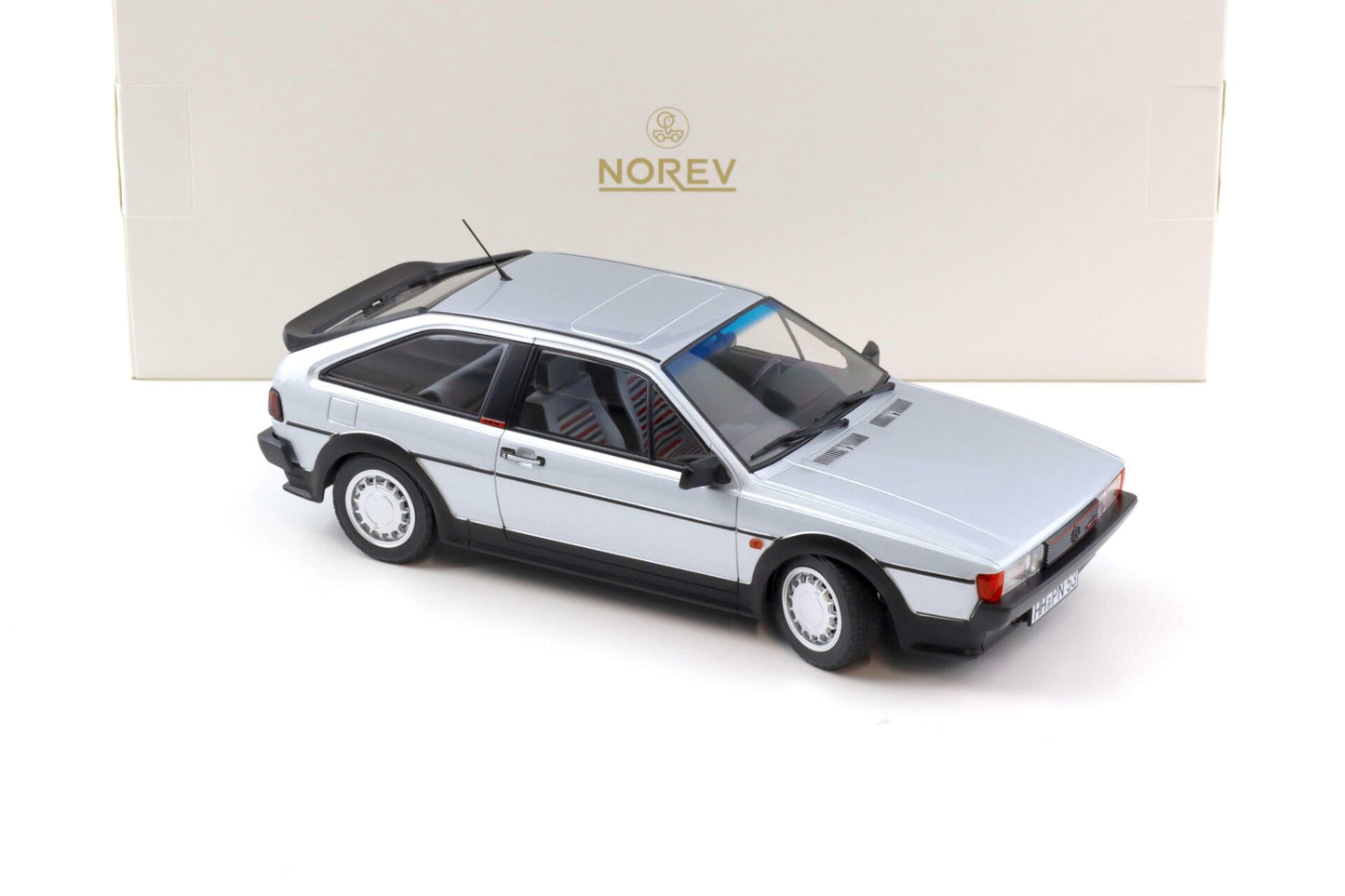 Norev 1988 Volkswagen Scirocco 2 GTX 16V Silver 1:18