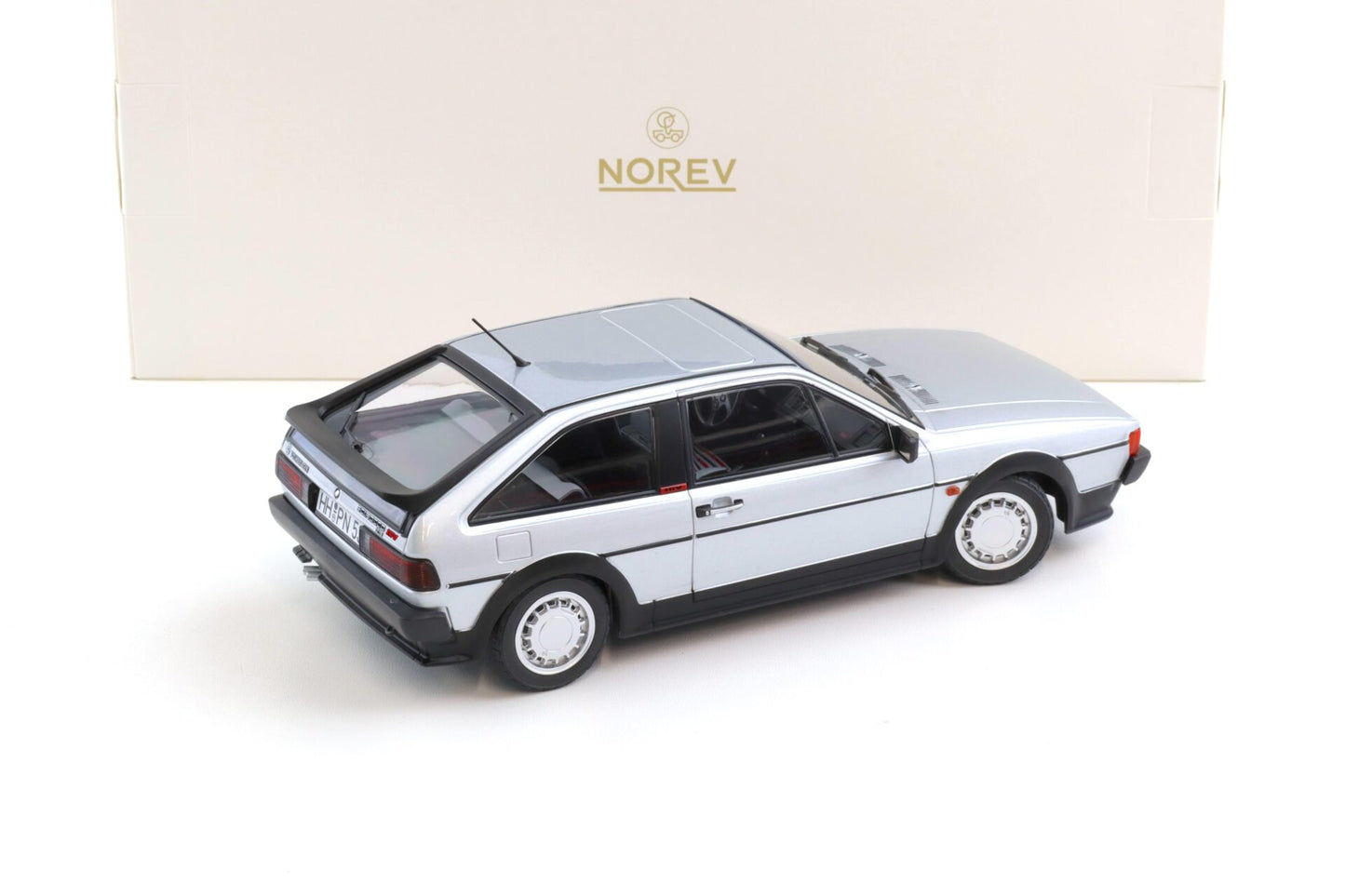 Norev 1988 Volkswagen Scirocco 2 GTX 16V Silver 1:18