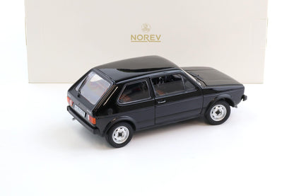 Norev 1976 Volkswagen Golf GTI MK I Black 1:18